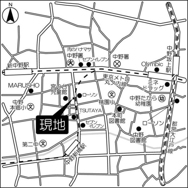 ラクラス新中野 0310 1k の賃貸情報 最短30分後から一人で内見できる 今すぐオンライン予約しよう Oheyago